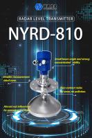 China 26GHz NYRD-810 Hoogfrequentiemeter Wave Radar Solid Level Sensor Geleid Radar Zuurniveau Transmitter Te koop