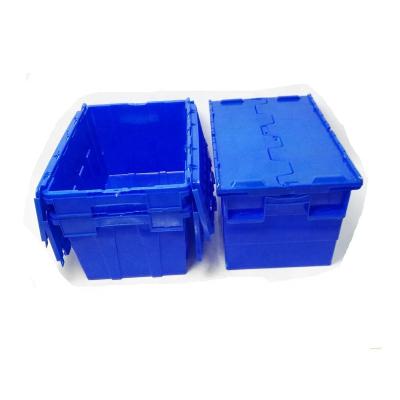 China Popular Moving Company Use Plastic Reusable Stackable Moving Box en venta