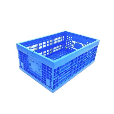 China Ventilated Folding Plastic Crate Plastic Crates Plastic folding basket collapsible turnover box Foldable turnover basket Te koop