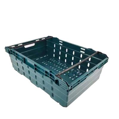 Cina Widely Used Stackable Collapsible Turnover Box Plastic Meat Crate For Sale SHD-T6420 in vendita