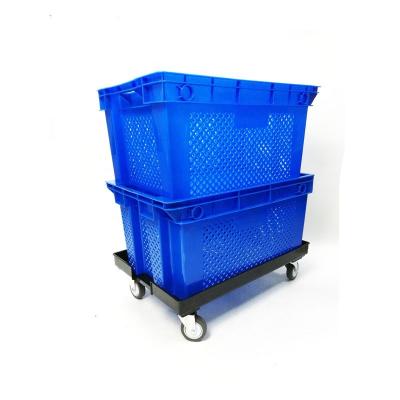 China Customized Plastic Stackable Plastic Crates For Fruits And Vegetables Wholesale à venda