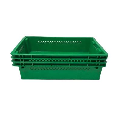 China Stacking and Nesting Baking Bread Crate Plastic Fantastic Bread Tray à venda