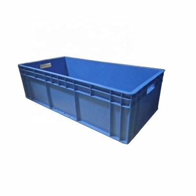 China Eco-friendly agricultural vegetable moving plastic crates turn over container Professional and Reliable Crate Box container zu verkaufen