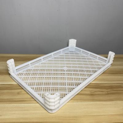 China Hot Sale plastic drying pan / plate / pallet / tray For dehydrating pet food /seafood / herbs dryer en venta