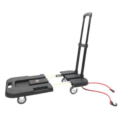 Κίνα Easy Install Warehouse Folding Trolley Wholesale Price Heavy Duty Platform Cart προς πώληση