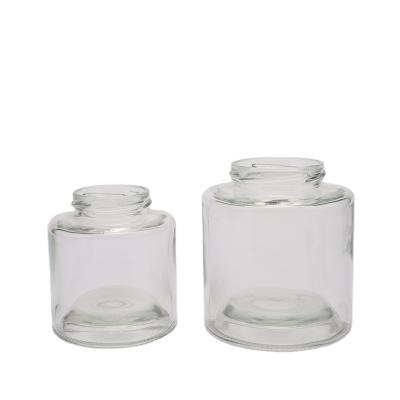 China 2021 Freshness Preservation 250ml New Series Shape Customized Frosted Matte Food Storage Honey Glass Jam Jars for sale