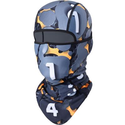 China breathable & Waterproof Motorcycle Cycling Outdoor Sports Custom Printed Skimask Balaclava Motorcycle Balaclava Mask Ski Full Face Mask Wholesale for sale