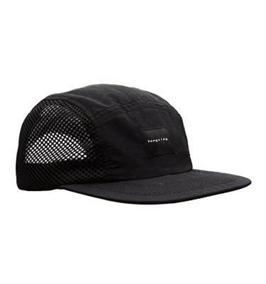 China Black Mesh 5 Panel Mesh Cap Lightweight Nylon And Custom 5 Panel Dad Hat Vintage COMMON Hat Classic Mesh Trucker Caps for sale