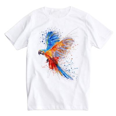 China Camiseta Branca Custom Design Graphic Cheap Cotton Anti Shrink Tee Polyester Loose Shorts Sleeves Round Neck T-shirt for sale