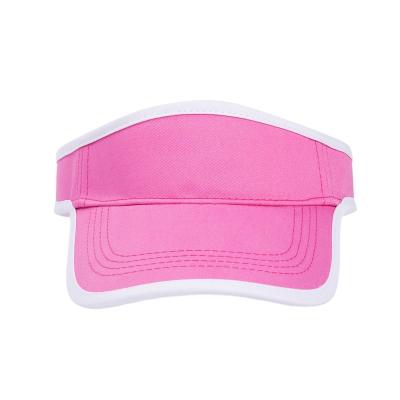 China High Quality Striped Sports Sun Visor Golf Sun Visor Hat Elastic Band Embroidery Elastic Band Sun Visor Hat for sale