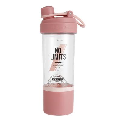 China Sport Viable Free Leak Proof Plastic Water Bottles Storage Protein Water Bottle Shaker Fitness Gym Portable Gym for sale