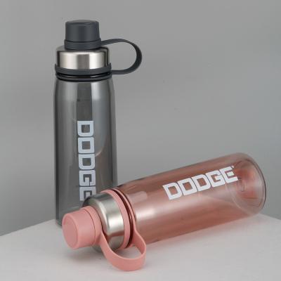 China Viable water bottle china supplier rofessional portable gym water bottle reminder transparent plastic for sale