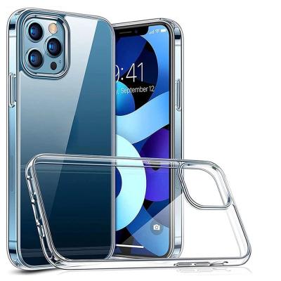 China Ultra Thin Clear Shockproof Silicon TPU Soft Case For iPhone X Xr Xs Max For iPhone 12 13 Pro Max Transparent Mobile Phone Cases Covers for sale