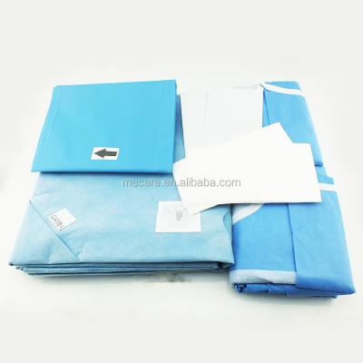 China Sterile Clinic Ophthalmology Surgical Eye Drape Package for sale