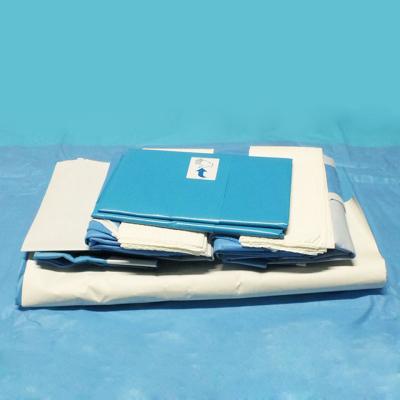 China Hospitals drape and set/surgical package/cardiovascular package for sale