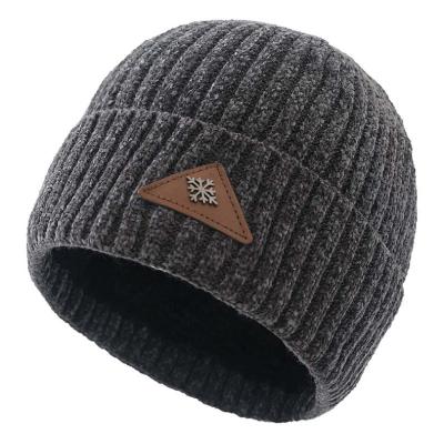 China Breathable Commoners Velvet Thicken Ski Hat Soft Knit Beanie Beanie Caps Winter Warm Wool Knitted Hats for sale