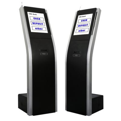 China Electronic Queue Management Bank 17 Inch Multiple Wireless Queue Management System for sale