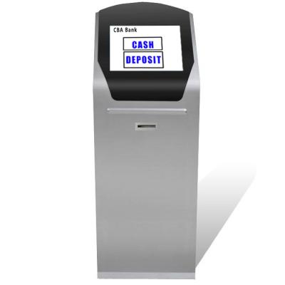 China SDK 17 inch touch screen bank visitor management kiosk for sale