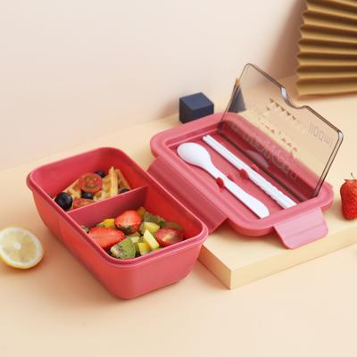 China Freshness Keeping PP Lunch Bowls Series With Lunch Box With Chopsticks And Soup Spoon Lunch Box Food for sale