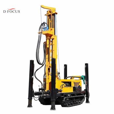 China Construction Material Shop China 150m Pneumatic Portable Underground Borehole Water Well Drilling Rig For Sale for sale