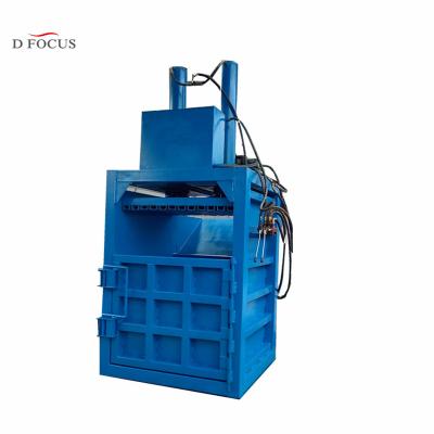 China Food Machine Hydraulic Packing Plastic Bottle Compactor Machine PET Bottle Baling Press Machine For Sale for sale