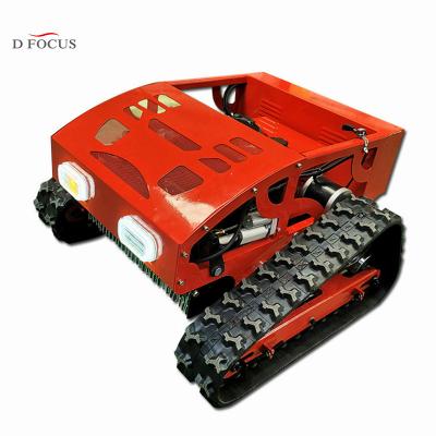 China Tracked dump truck SHANDONG FOCUS SF750-8A remote control gasoline automatic rc lawn mower for sale