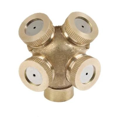 China Garden Brass Spray Mist Nozzle Watering Garden Sprinklers Water Sprinklers Connector for sale