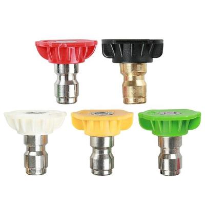 China 250 BAR Stainless And Plastic Seal High Pressure Snow Foam Lance Spray Nozzle Tip 1/4