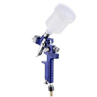 China 0.8MM/1.0MM Nozzle H-2000 Mini Air Paint Airbrush HVLP Spray Gun For Car Meteorograph Paint Airbrush HDY-SG-001 for sale