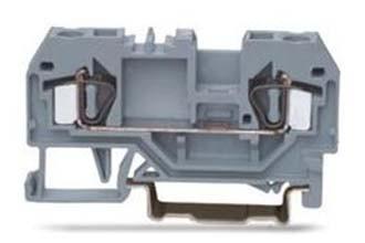 China Insulated Feed Through Spring Terminal Block Mounted On SP35 Standard Rail for sale