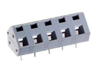 China Waterproof Barrier 10 Pin 16a PCB Screw Terminal Block Connector 400v / 800v for sale