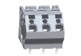 China 6 Pole PCB spring clamp Terminal Block 7.5mm Pitch , Wiring Terminal Connectors for sale