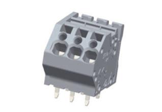 China 2 - 12 Pole 250V 20A PCB Terminal Block Connector With 5.0mm Pitch 245 Series for sale