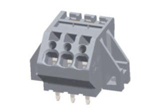 China Euro Style 250V 20A PCB Connector Terminal Block Mounted On SP35 Standard Rail for sale