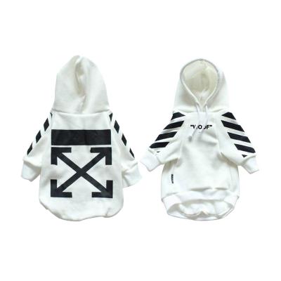 China Newest Viable Hit White Weft Dog Hoodie for sale