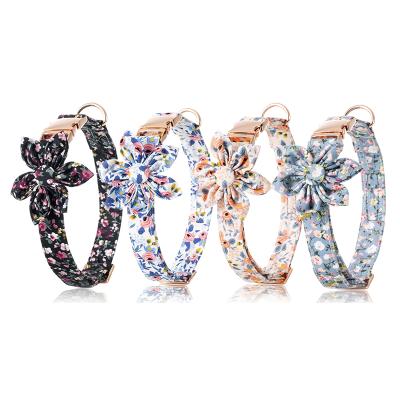 China ODM Design Strong Personalized Custom Dog Collar And Leash Viable for sale