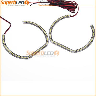 China car accessories 12v 3528 69SMD Angel Eyes Headlight for F30 E92 131mm for sale