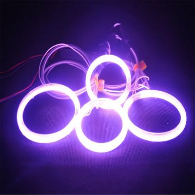 China VW Golf 4 Fiberglass PCB+Rubber 12V 5050 SMD RGB 150mm 174mm CCFL Led 180mm Angel Eyes Light for sale