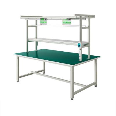 China Anti-static China Manufacturer Work Bench Tool Cabinet Workshop Industrial Stainless Steel Workbench for sale