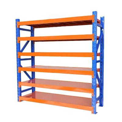 China Corrosion Protection Manufacture Factory High Quality Metal Steel Shelves Warehouse Racking Systems Rack Storage Shelf Organizer Light Duty Shelf for sale