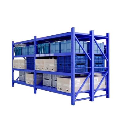 China Corrosion Protection Professional Design Adjustable Boltless Shelving Metal Shelf Warehouse Storage Rack Shelves & Units for sale