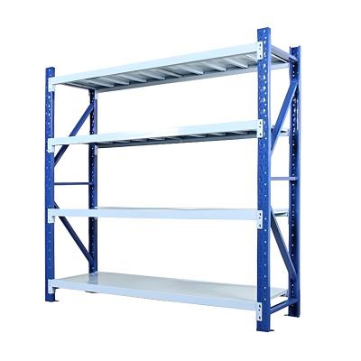 China Corrosion Protection High Quality Metal Material Stacking Rack Industrial Warehouse Storage Shelves for sale