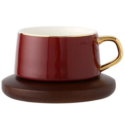 China Sustainable Coffee Milk Afternoon Tea Ceramic Set Gift Box for sale