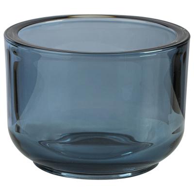 China Viable Single Glass Home Decoration Candle Stay Home Cup Candle Holder Glass Jar for sale