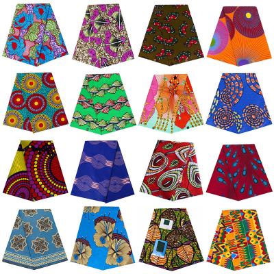 China Double Faced Wholesale 100% African Cotton Wax Ankara Batik Print Fabric for sale