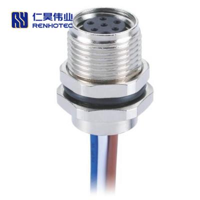 China M8 3pin 4pin 5pin 6pin 8pin Connector CE Certification M8 3pin 4pin 5pin 6pin 8pin Metal Wire Waterproof Welding Harness Type for sale