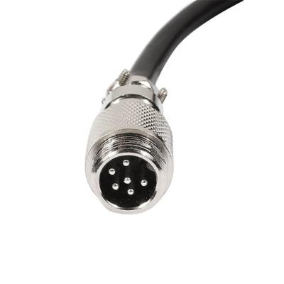 China Aviation / Automotive / Industry / Aviation Joint Connector Sensor Cable GX12 6 Pin Male Head Plug Electrical for sale