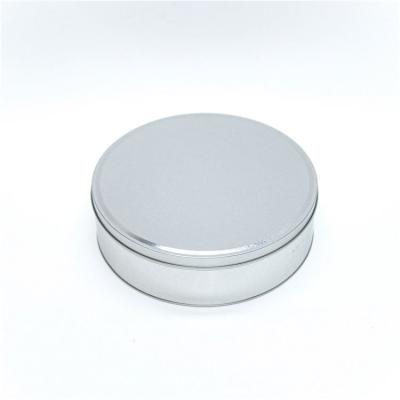 China Tea Factory Direct Sale Round Hollow Metal Tin Box With Low Price for sale