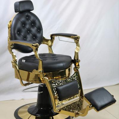 China Luxury Royal Chair Barber Shop Chair For Sale Antique Beauty Comfortable Salon Furniture for sale