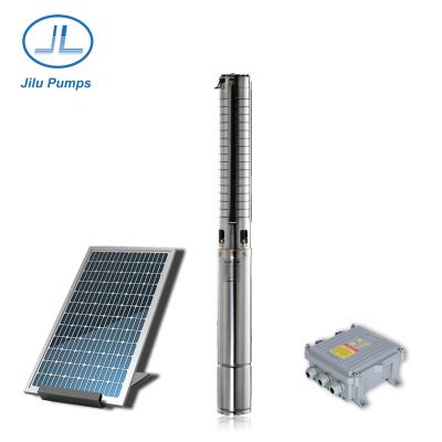 China World Developing Water Solutions 4inch Solar Submersible Water Pump, Stainless Steel Irrigation Solar Pump, Solar Water Pump System for sale